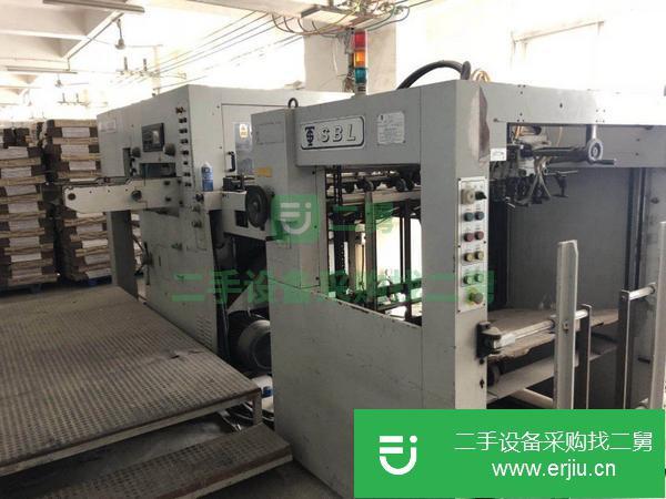 轉讓二手的大品牌財順1050全自動模切機