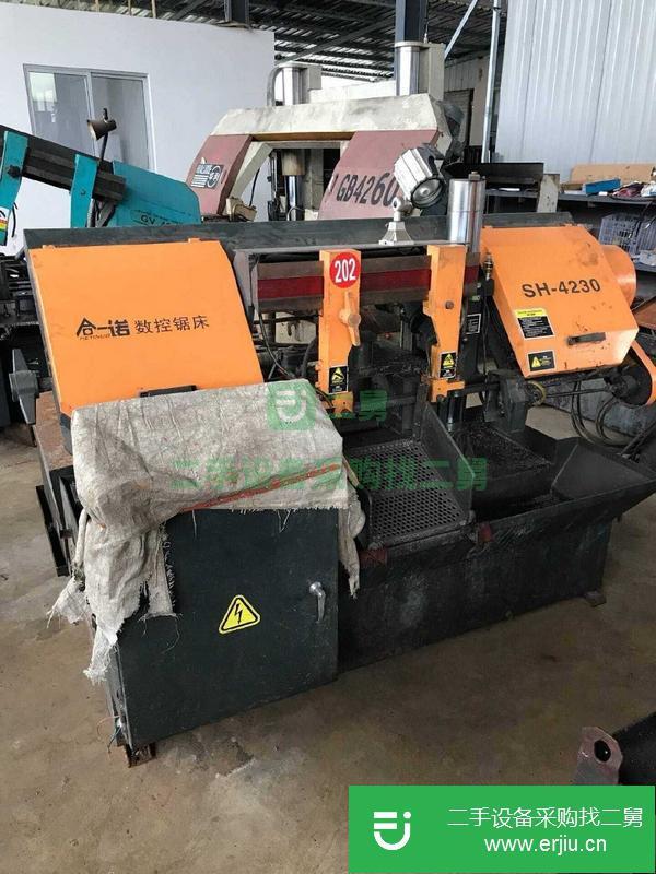 轉讓二手鋸床!精品數控接電干活