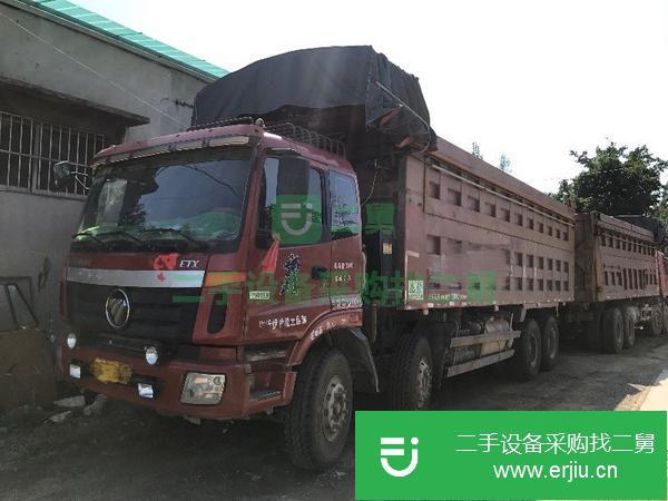 轉(zhuǎn)讓二手的九成新的福田歐曼自卸車