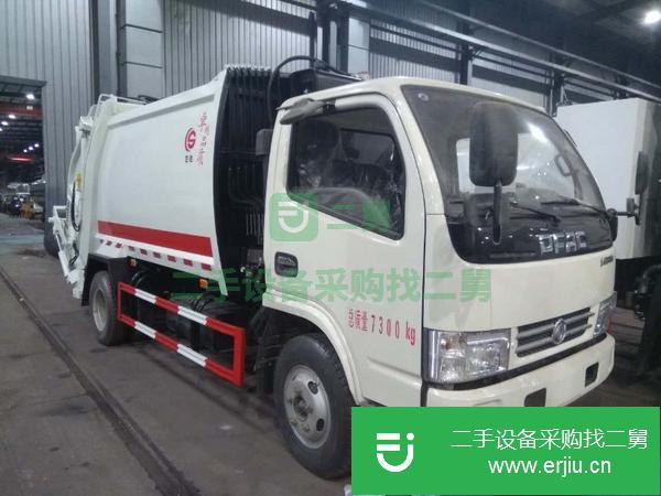 轉讓楚勝8噸后裝式壓縮垃圾車便宜賣