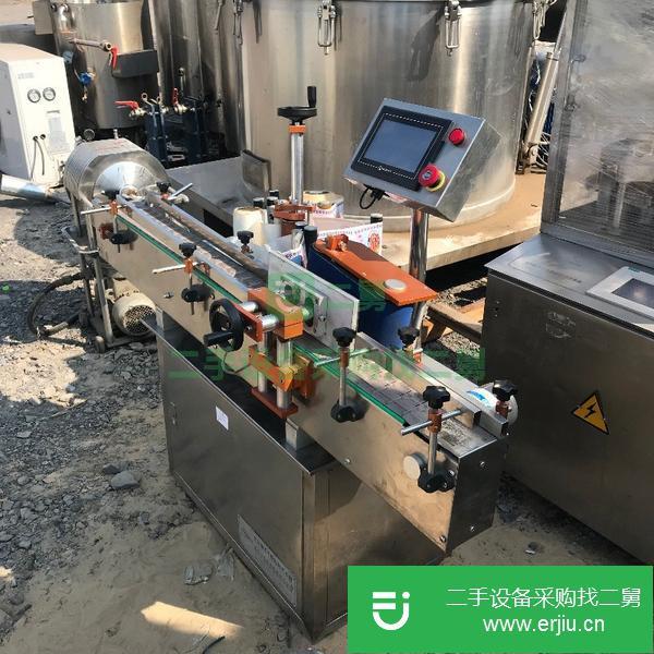 轉讓供應二手全自動圓瓶貼標機 多功能不干膠貼標機 單面雙面貼標機