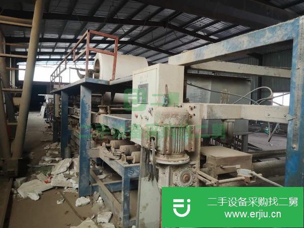 出售 二手彩鋼瓦巖棉泡沫復合機