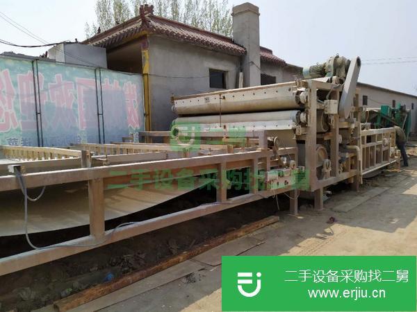 二手制砂機  洗砂機  帶式壓濾機   污泥處理設備