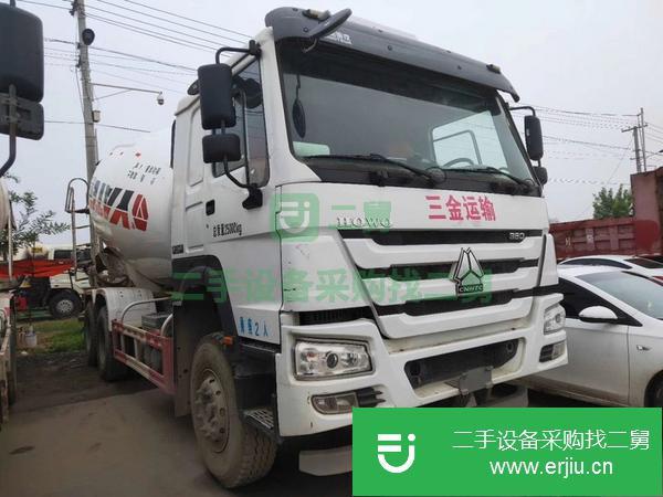 出售17年國五豪沃大14拉16方攪拌罐車