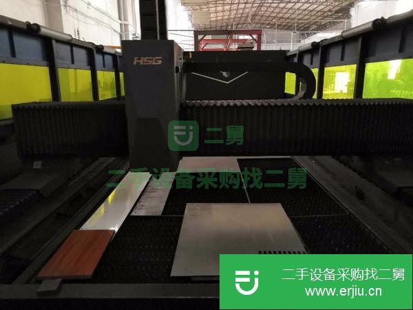 轉讓2015年宏山1000W光纖激光切割機二手剪板折彎