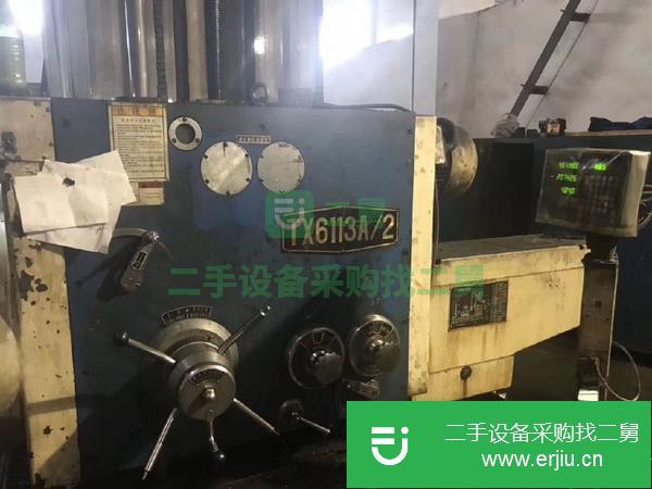 轉讓二手沈機集團昆明機床臥式鏜床TX6113A/2