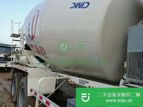 出售二手18年國五豪沃混凝土攪拌車 大14拉16方  380馬力