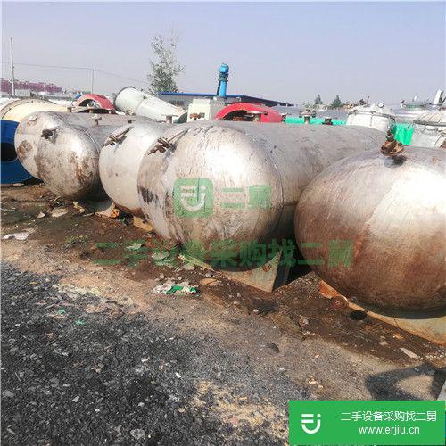 河源轉讓二手儲罐 二手不銹鋼儲罐 攪拌罐 反應釜
