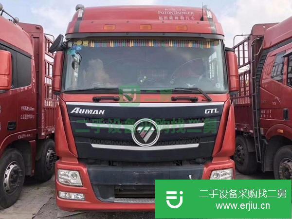 出售16年二手歐曼高欄單車 340馬力牽引車