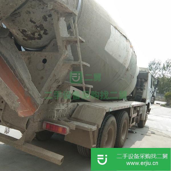 低價出售二手的國三豪沃,大十四拉十六攪拌車