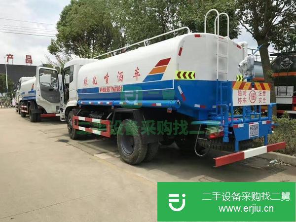轉讓5方8方12方工地專用綠化降溫呢降塵灑水車