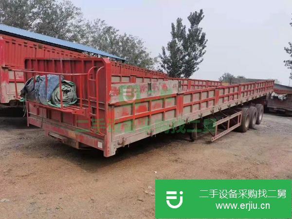 急轉一批二手13米標車自卸半掛車 車況好