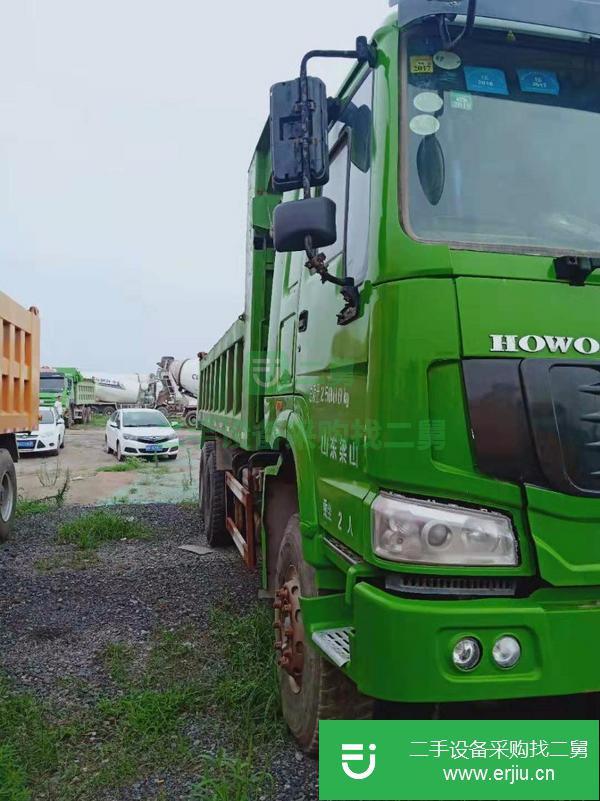 轉(zhuǎn)讓急售14年二手豪沃自卸車(chē) 340馬力 后八輪