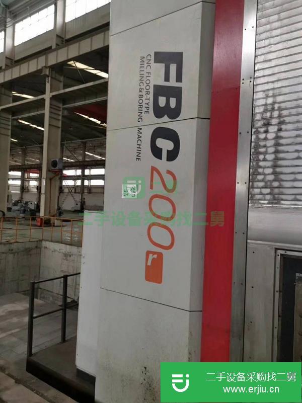 在位出售沈陽BFC200r數(shù)控落地式銑鏜床