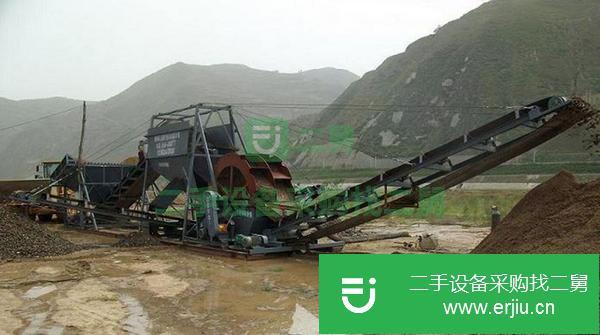 轉讓二手洗沙機,洗沙輪,破碎制砂機,移動式破碎設備