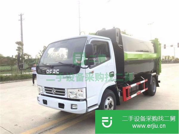 轉讓側掛壓縮垃圾車 東風多利卡D6側掛壓縮垃圾車