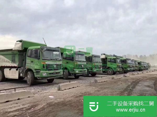 出售一批17年國五歐曼自卸車