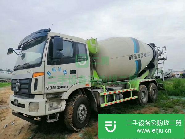 出售二手國五歐曼大14方攪拌車  375馬力  濰柴發動機 包過戶