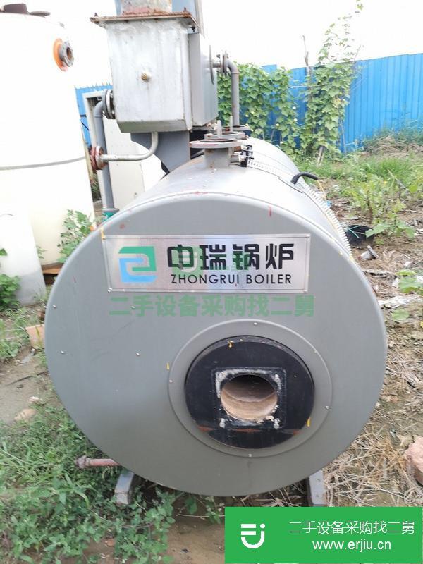 轉讓一噸冷凝式燃氣燃油熱水鍋爐