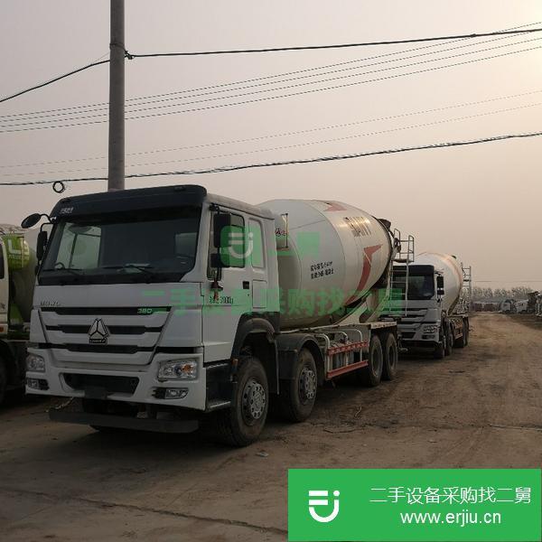 轉讓二手16方混泥土商混罐車豪沃水泥攪拌車國五混凝土攪拌運輸罐車可分期