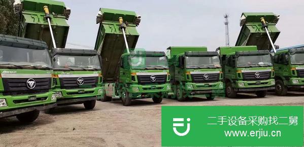 出售一批17年國五歐曼自卸車
