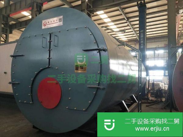 急急出售18年10月10噸16公斤燃氣蒸汽鍋爐全套,三回程爐型高效節能