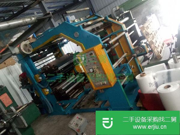 轉讓800寬四色凸版印刷機  配三十根版棍