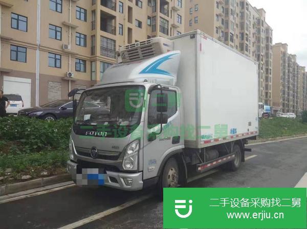 轉讓二手國五藍牌福田奧鈴冷藏車急售