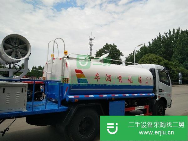 轉(zhuǎn)讓東風(fēng)福瑞卡灑水車(chē)錫柴140馬力前噴后灑帶霧炮12方可分期免利息