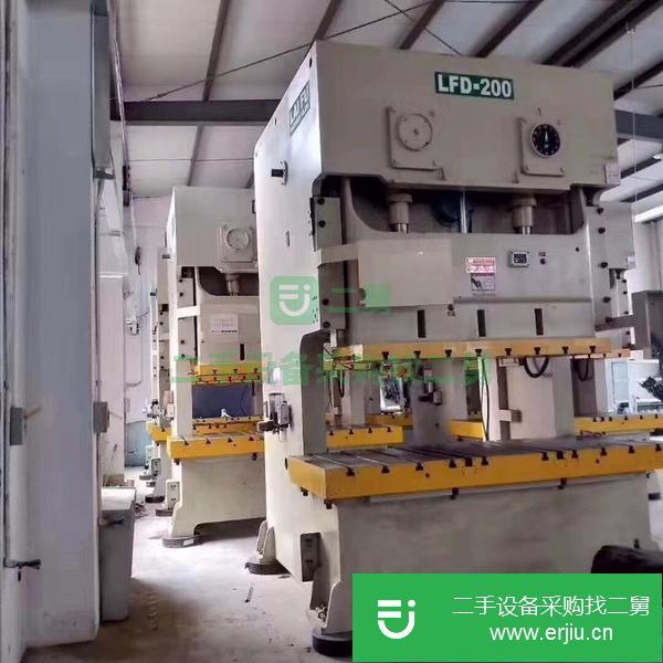 低價轉(zhuǎn)讓徠富發(fā)雙軸沖床ZFD-200噸
