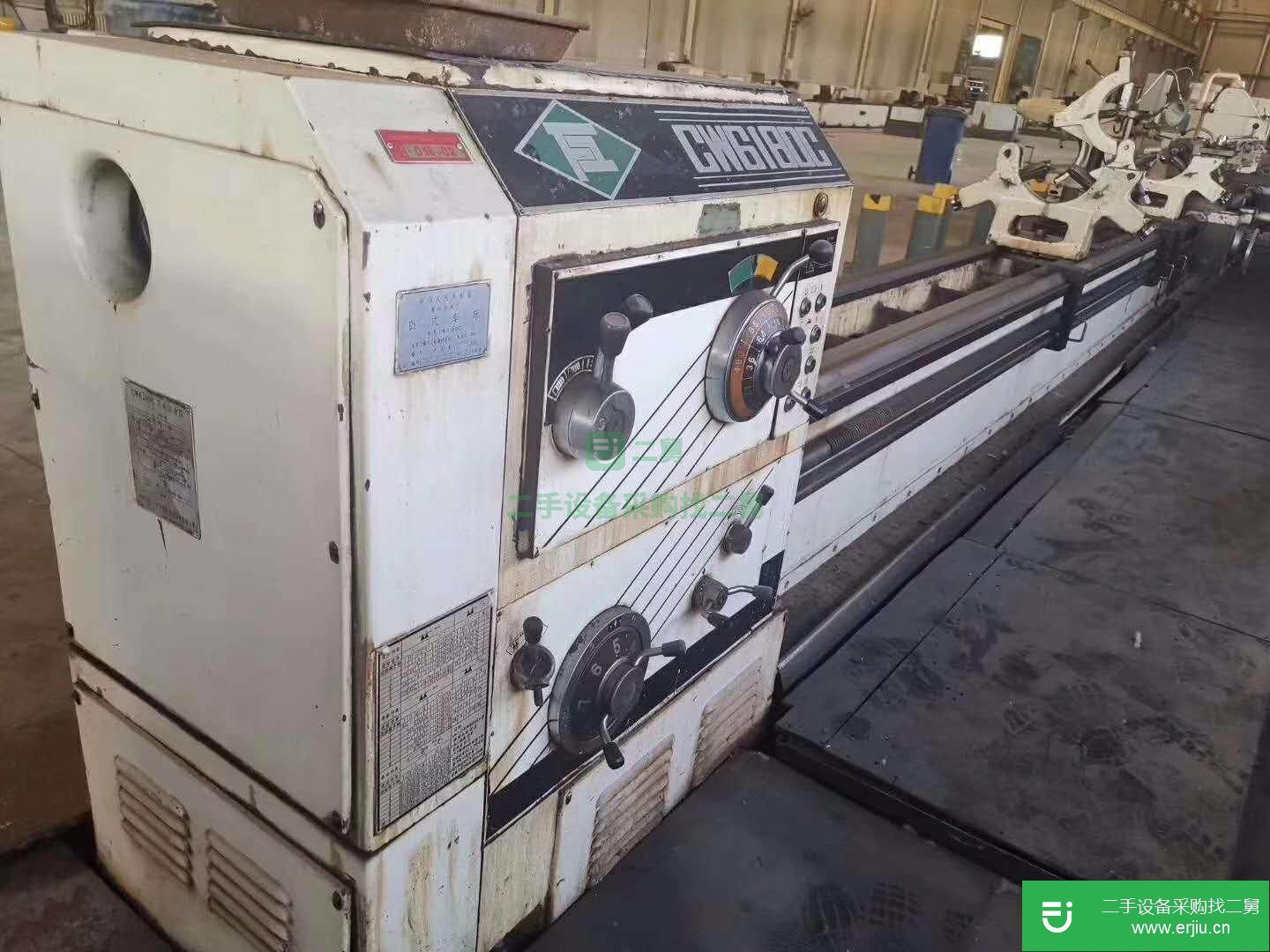 倒閉廠售二手CW6180臥式車床