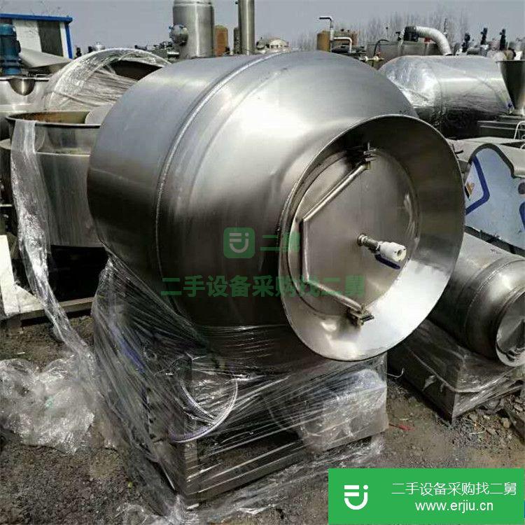 轉讓:出售二手不銹鋼滾揉機 食品肉類變頻滾揉機 500L真空滾揉機二手滾揉機