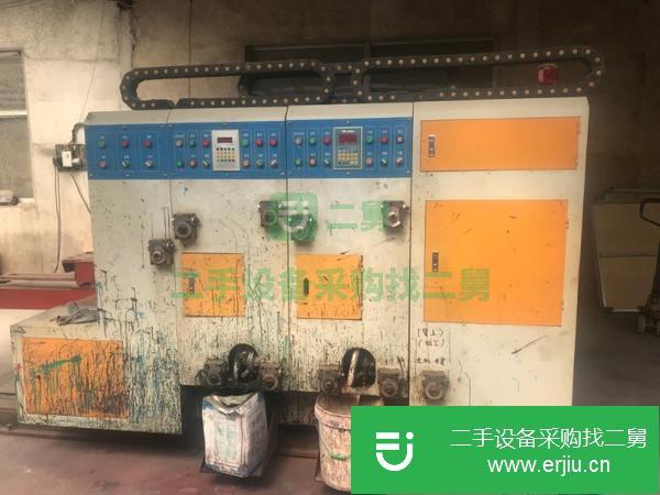 出售后踢兩色印刷圓摸機280×480紙箱印刷機