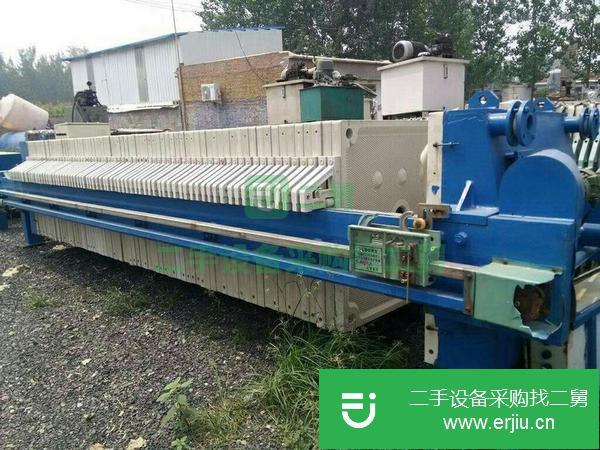 壓濾機  二手壓濾機出售 轉讓100平方二手隔膜壓濾機 板框壓濾機