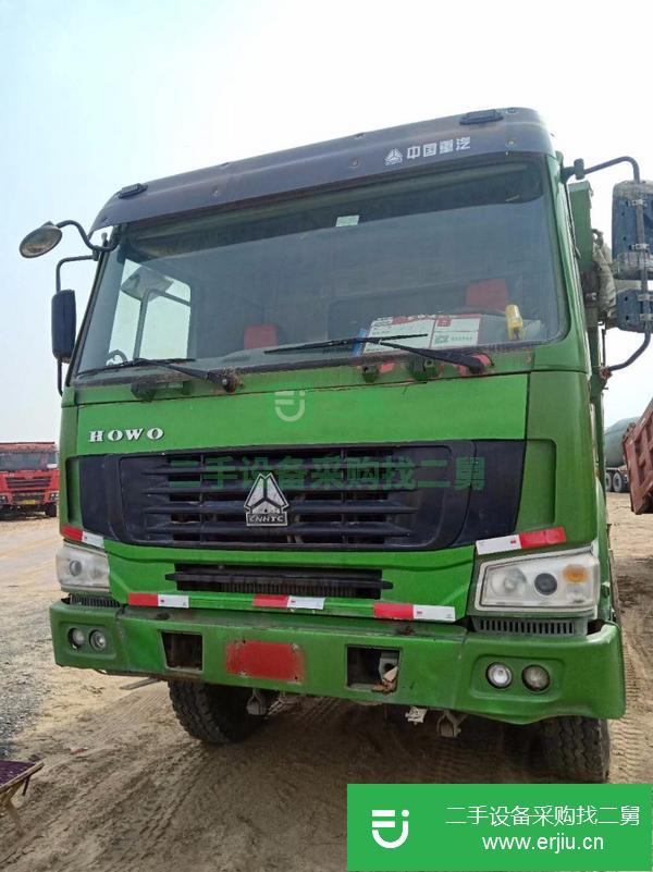 出售13年二手豪沃自卸車 340馬力 后八輪