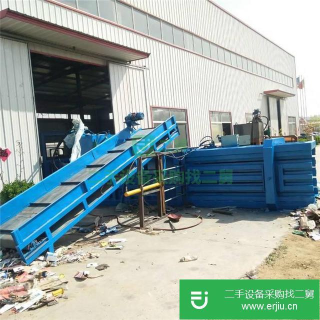 160噸帶門臥式液壓打包機出售