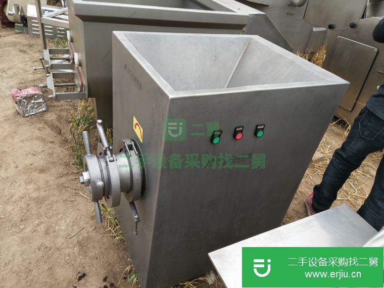轉(zhuǎn)讓:低價處理二手120凍肉絞肉機 二手多功能絞肉機 證件齊全