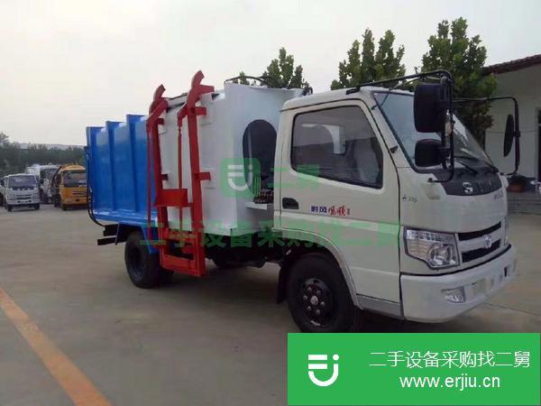 轉讓供應3噸自卸式垃圾車掛臂式垃圾車 掛桶垃圾車 餐廚垃圾車