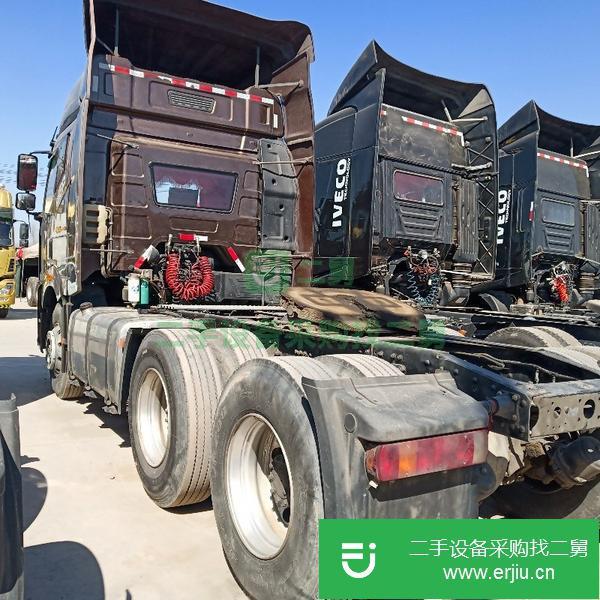 轉讓二手半掛牽引車解放解六17年國五價格優惠可提檔過戶