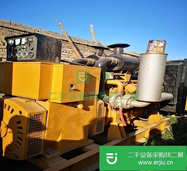 原裝400KW二手發(fā)電機組上柴機器九成新低價出售