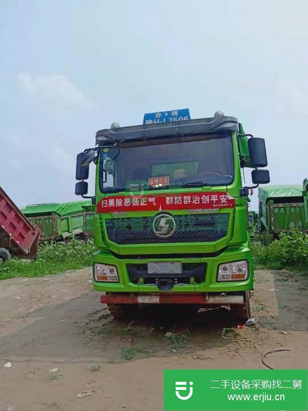 轉(zhuǎn)讓處理一批18年二手德龍自卸車 350馬力 后八輪