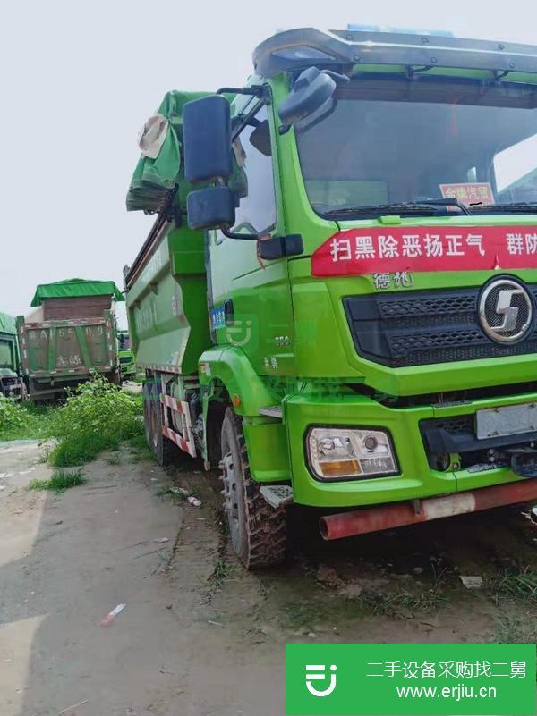 轉(zhuǎn)讓處理一批18年二手德龍自卸車 350馬力 后八輪