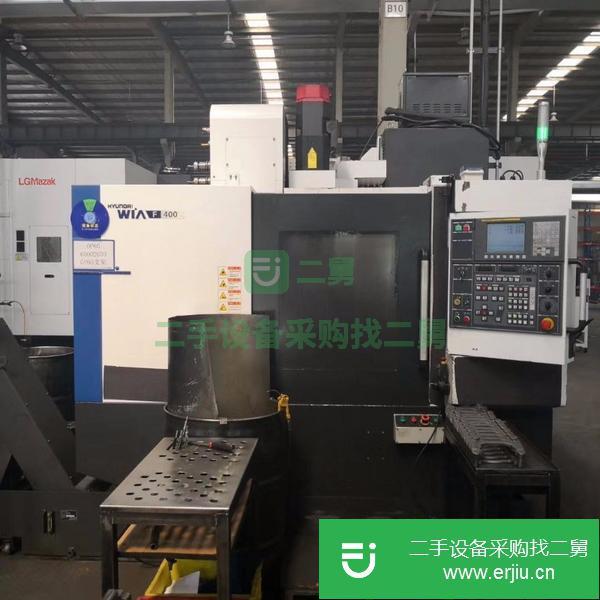 轉(zhuǎn)讓現(xiàn)代威亞2016年型號(hào):F400立式加工中心車床