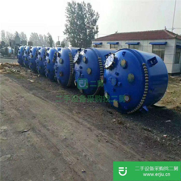轉讓:出售二手反應釜 二手碳化硅反應釜 二手電加熱反應釜 二手5噸反應釜價