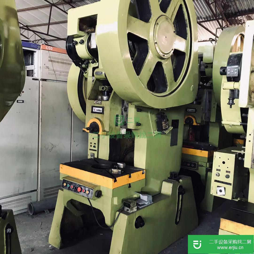 轉讓60噸二手沖床，開式可傾壓力機 jc23-63A 楊力牌