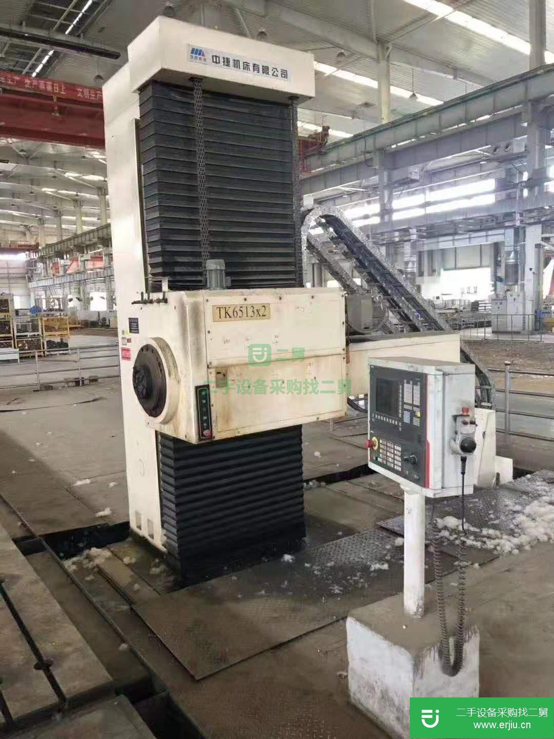 出售沈陽中捷產TK6513x2米二手數控雙面鏜銑床轉讓數控鏜床現貨