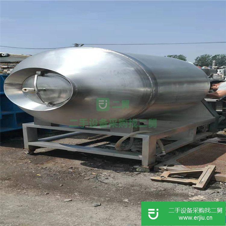 轉讓:出售二手大型食品變頻滾揉機 100-2000升不銹鋼真空滾揉機 呼吸式滾揉機