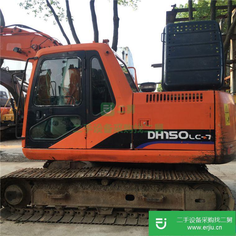 轉讓:二手斗山150挖掘機，價格便宜非常好用