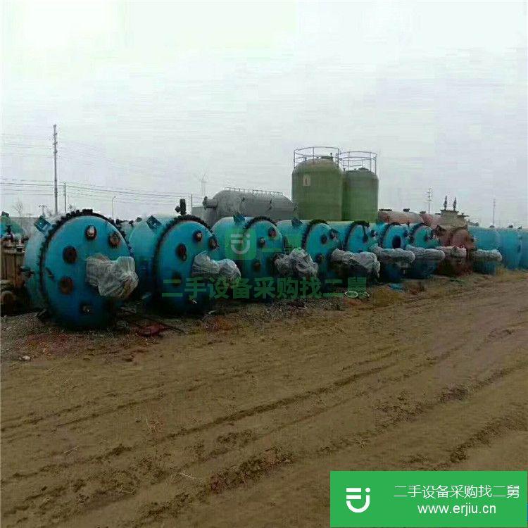 轉讓:出售二手反應釜 二手碳化硅反應釜 二手電加熱反應釜 二手5噸反應釜價