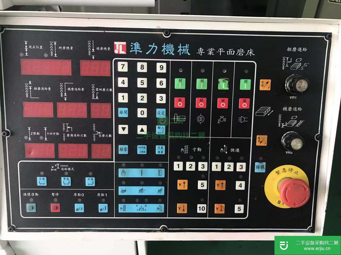 臺灣準(zhǔn)力JL618ATD數(shù)控編程平面磨床、二手平面磨床